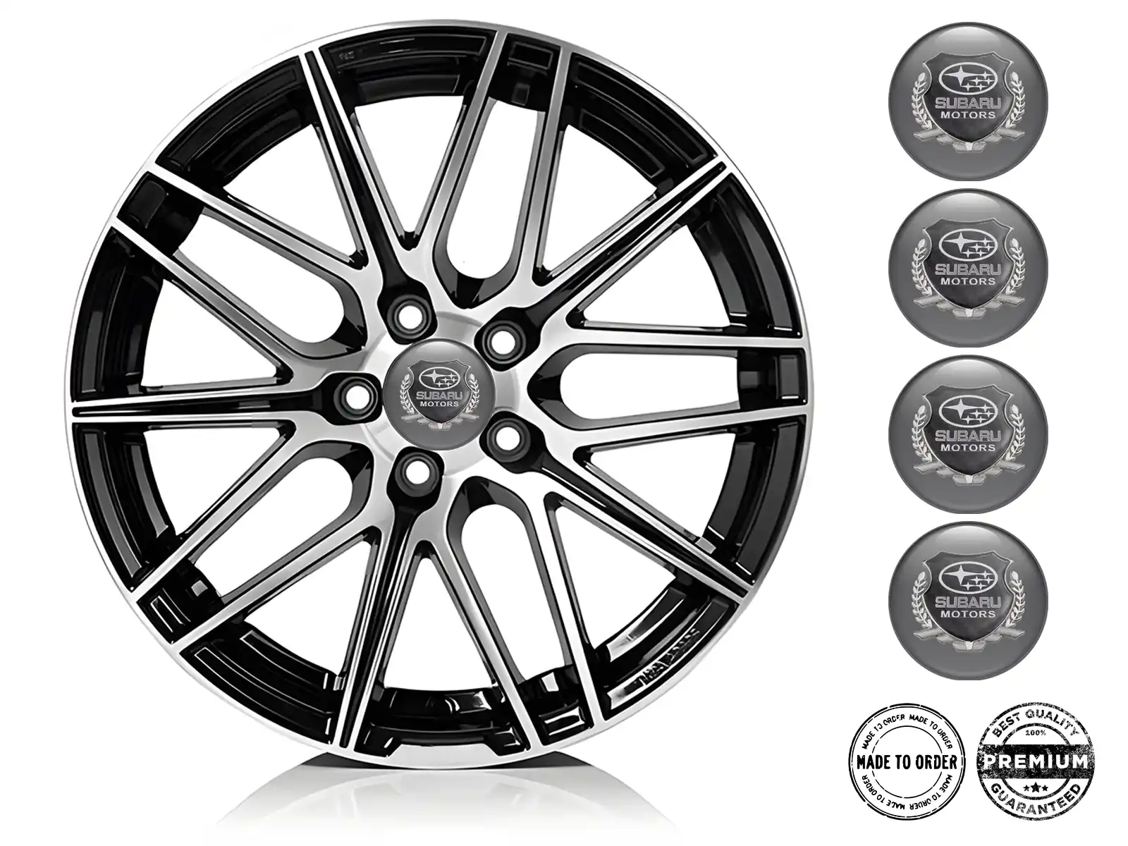 Subaru Silikonsticker Nische Quantum Racing Pulse